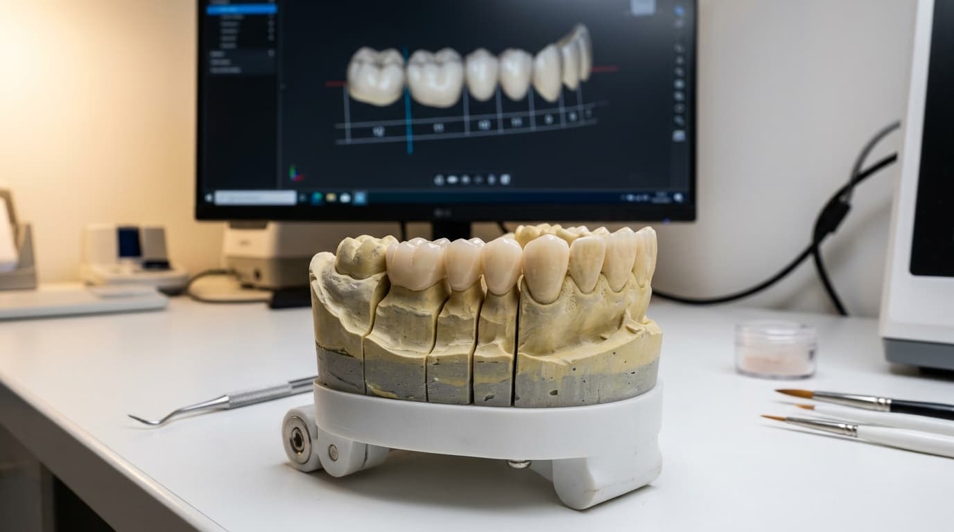 Ponti in Zirconio CAD/CAM: Guida Tecnica dalla Progettazione alla Consegna