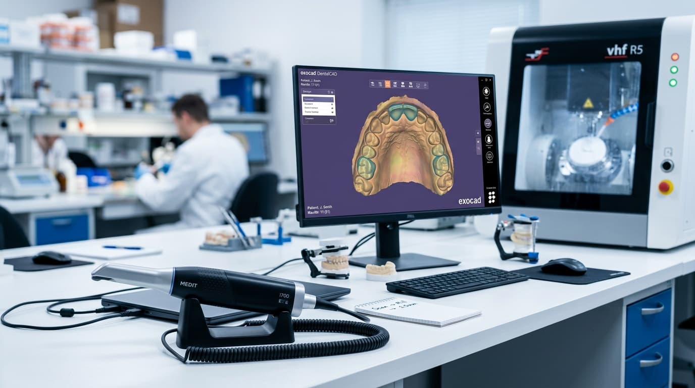 Flusso Digitale in Odontoiatria: dalla Scansione alla Protesi Finita